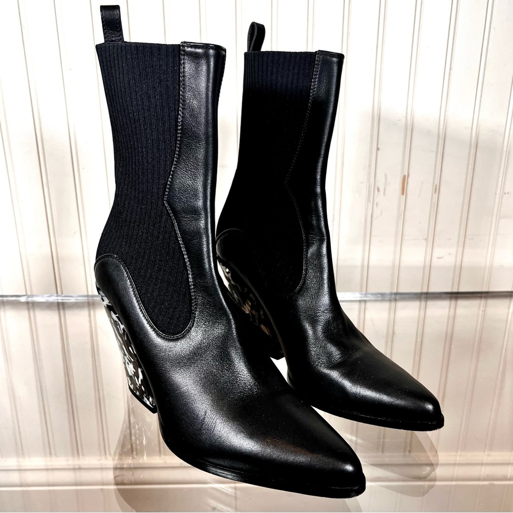 Jimmy Choo black ankle booties